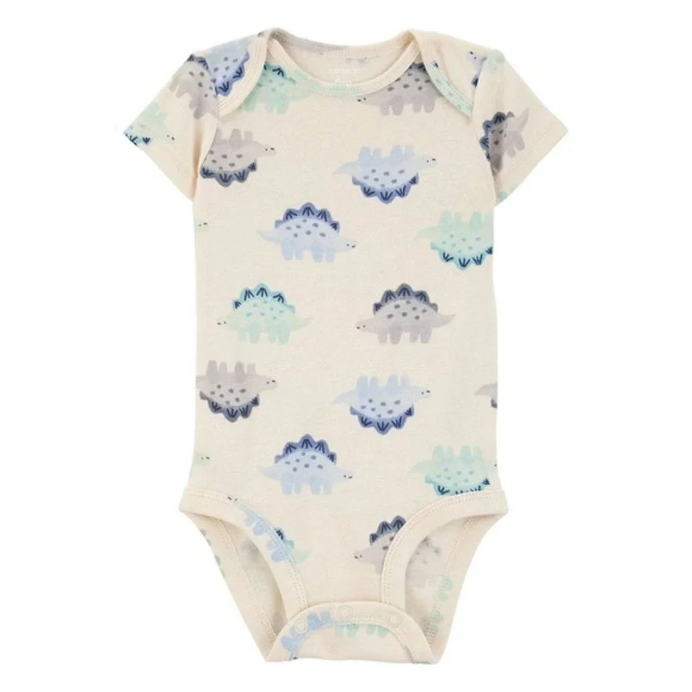 Carter's 3M Baby Boy Dinosaur 4-pack Body Suits New with Tags!‎